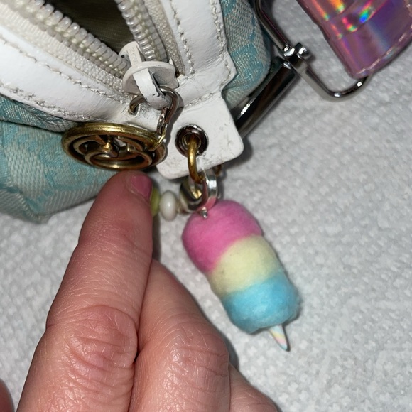 CANDY special request ! bag Gucci x Fatally Feminine custom converted pouch. - Picture 8 of 10